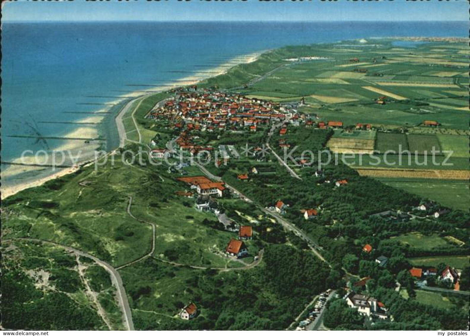 Zoutelande Fliegeraufnahme