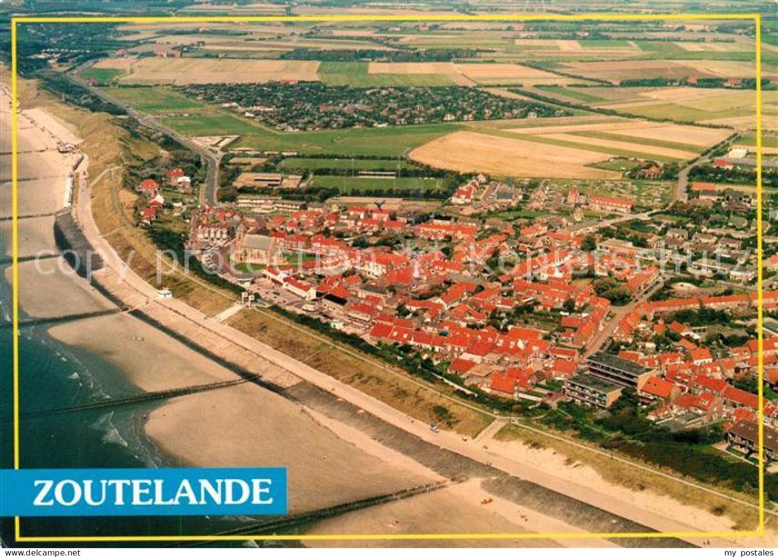 Zoutelande Fliegeraufnahme