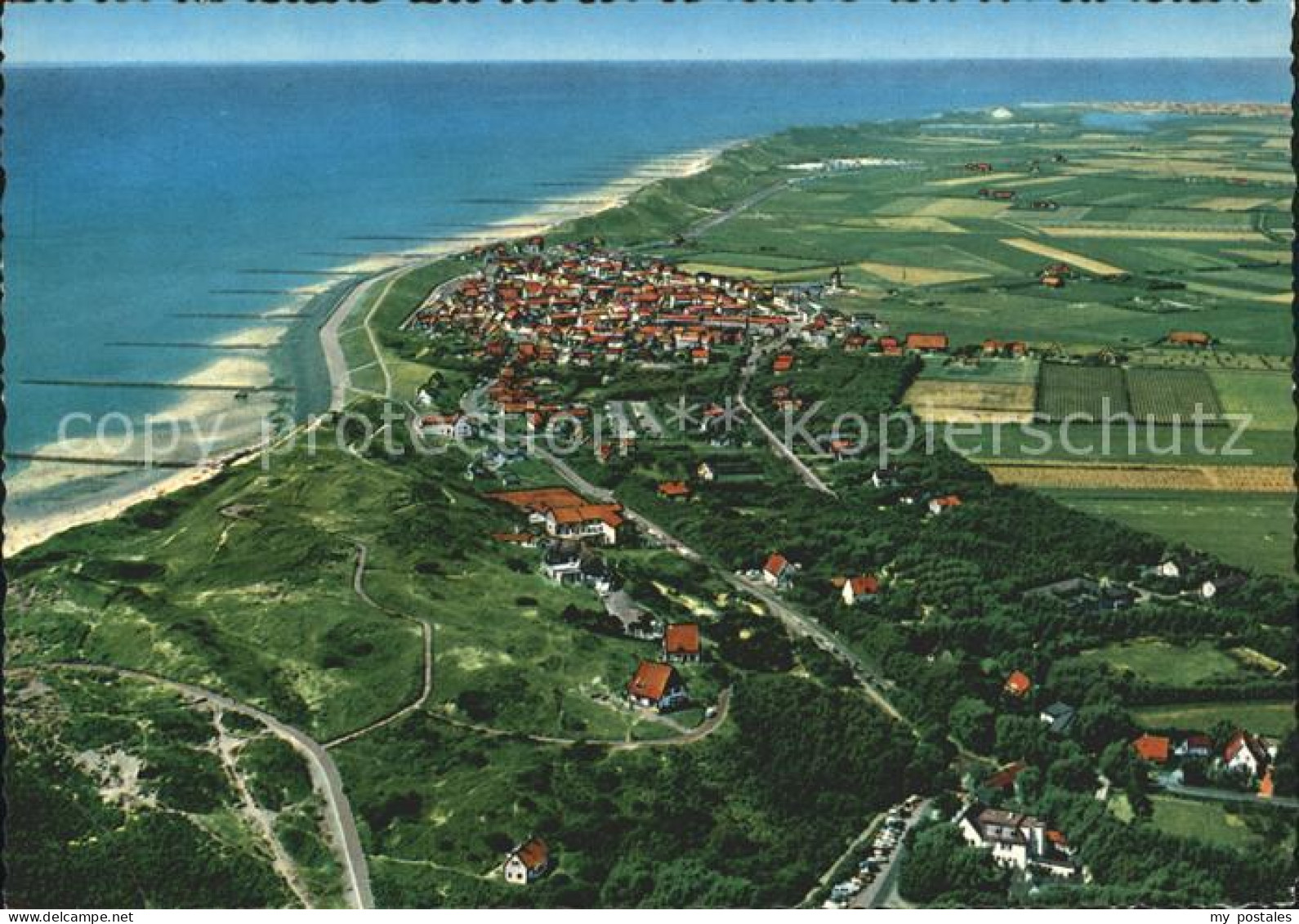 Zoutelande Fliegeraufnahme