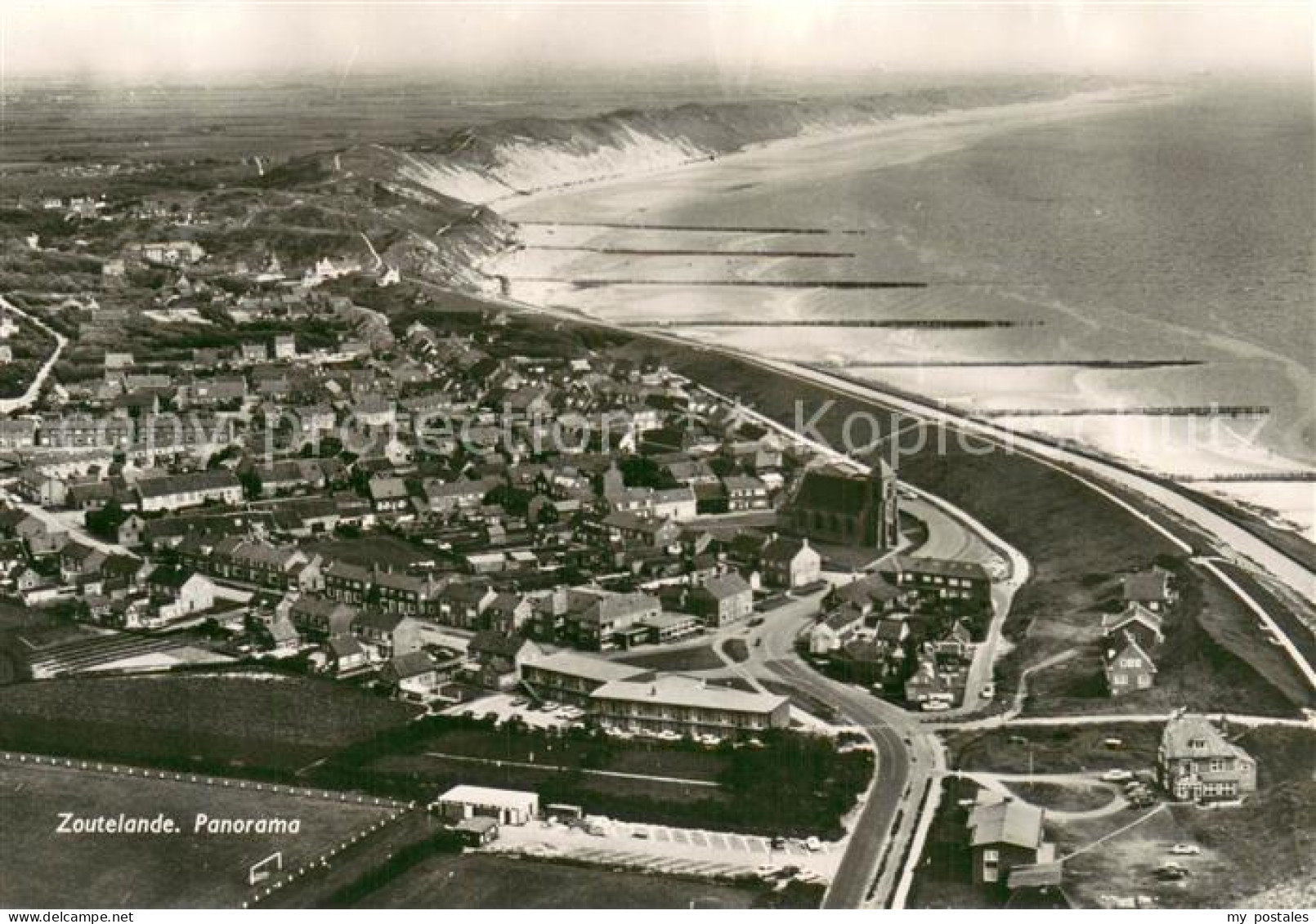 Zoutelande NL Fliegeraufnahme