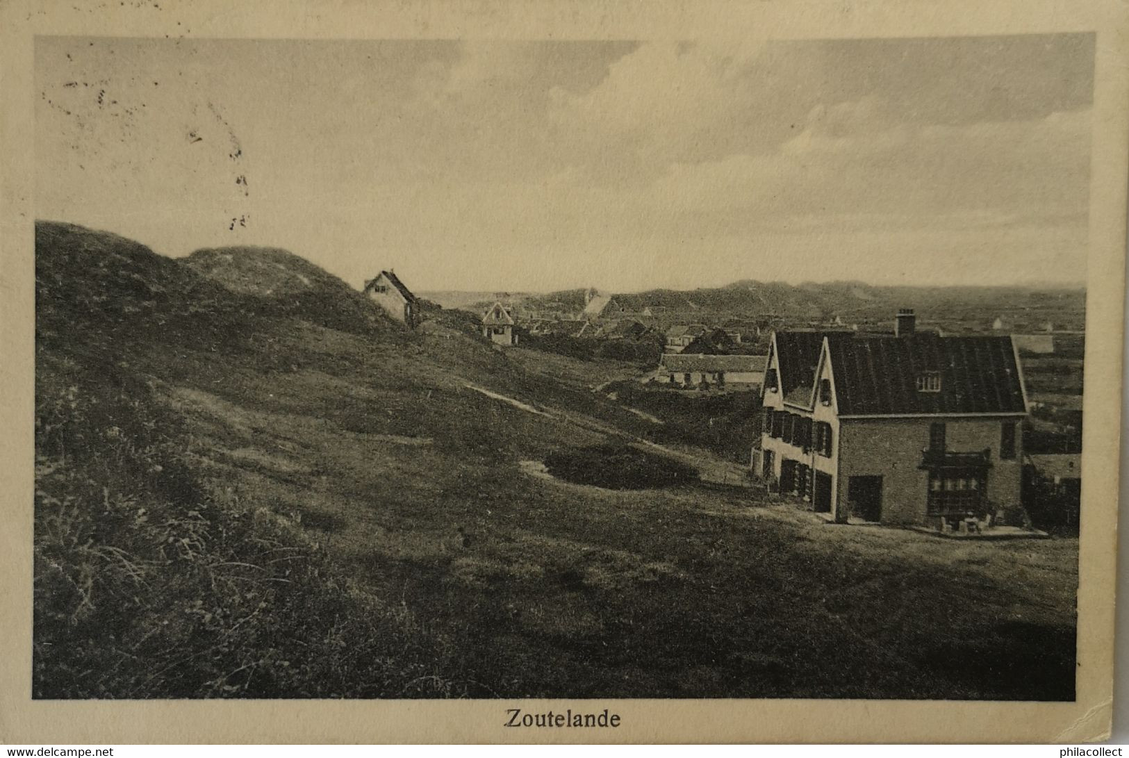 Zoutelande (Zld.) Zicht op 1930