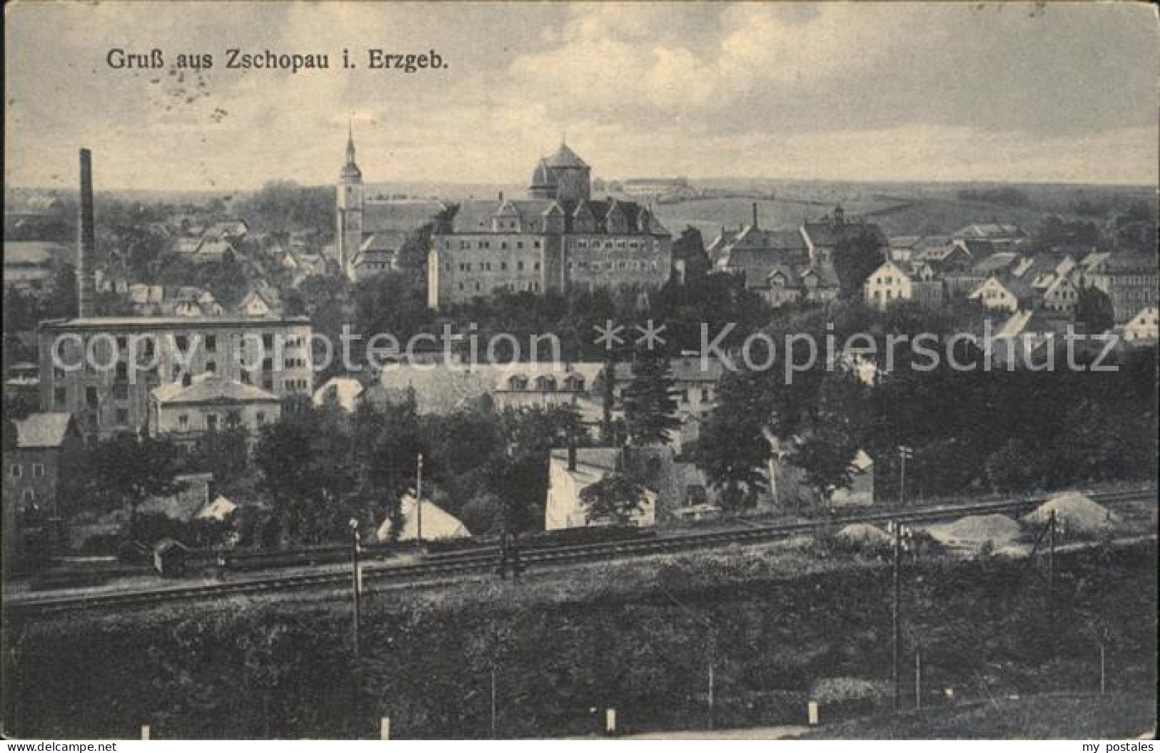Zschopau Teilansicht