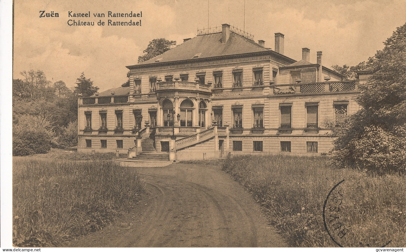 ZUËN  KASTEEL VAN RATTENDAEL          2 SCANS