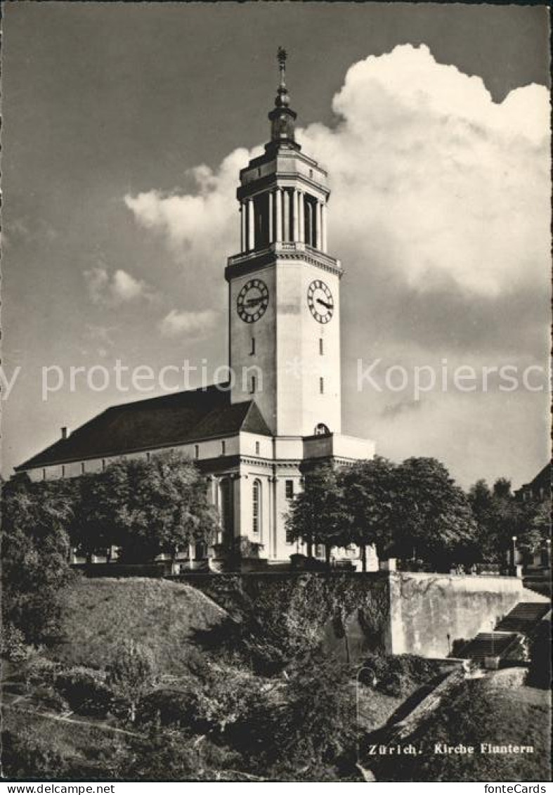 Zuerich Kirche Fluntern