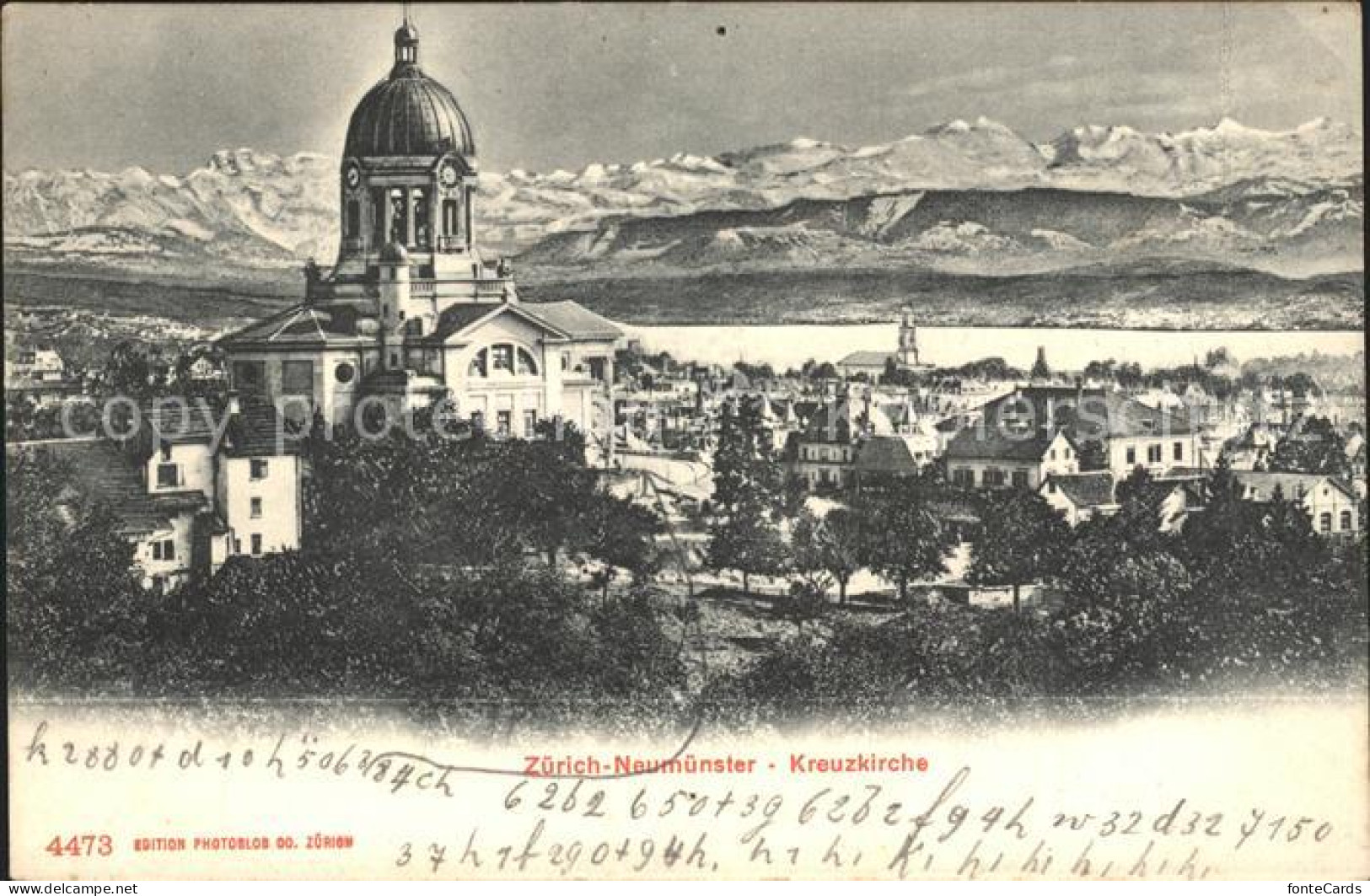 Zuerich Neumuenster Kreuzkirche