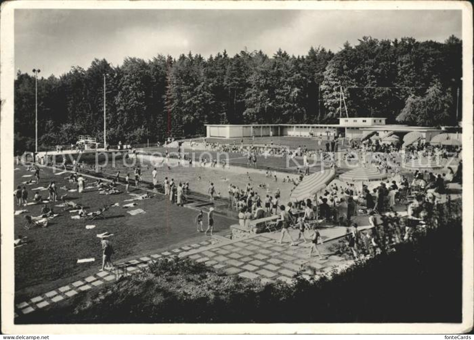 Zuerich Wellen- und Sonnenbad Dolder Grandhotel Waldhaus