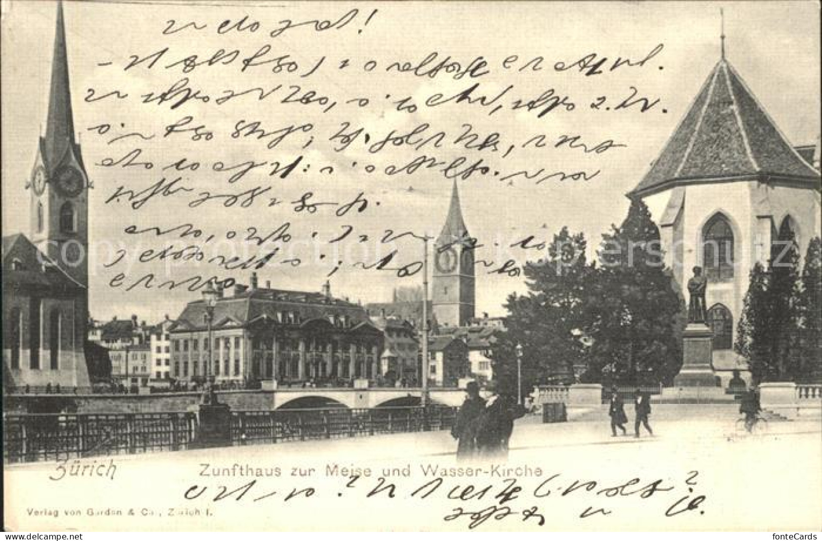 Zuerich Zunfthaus zur Meise Wasserkirche