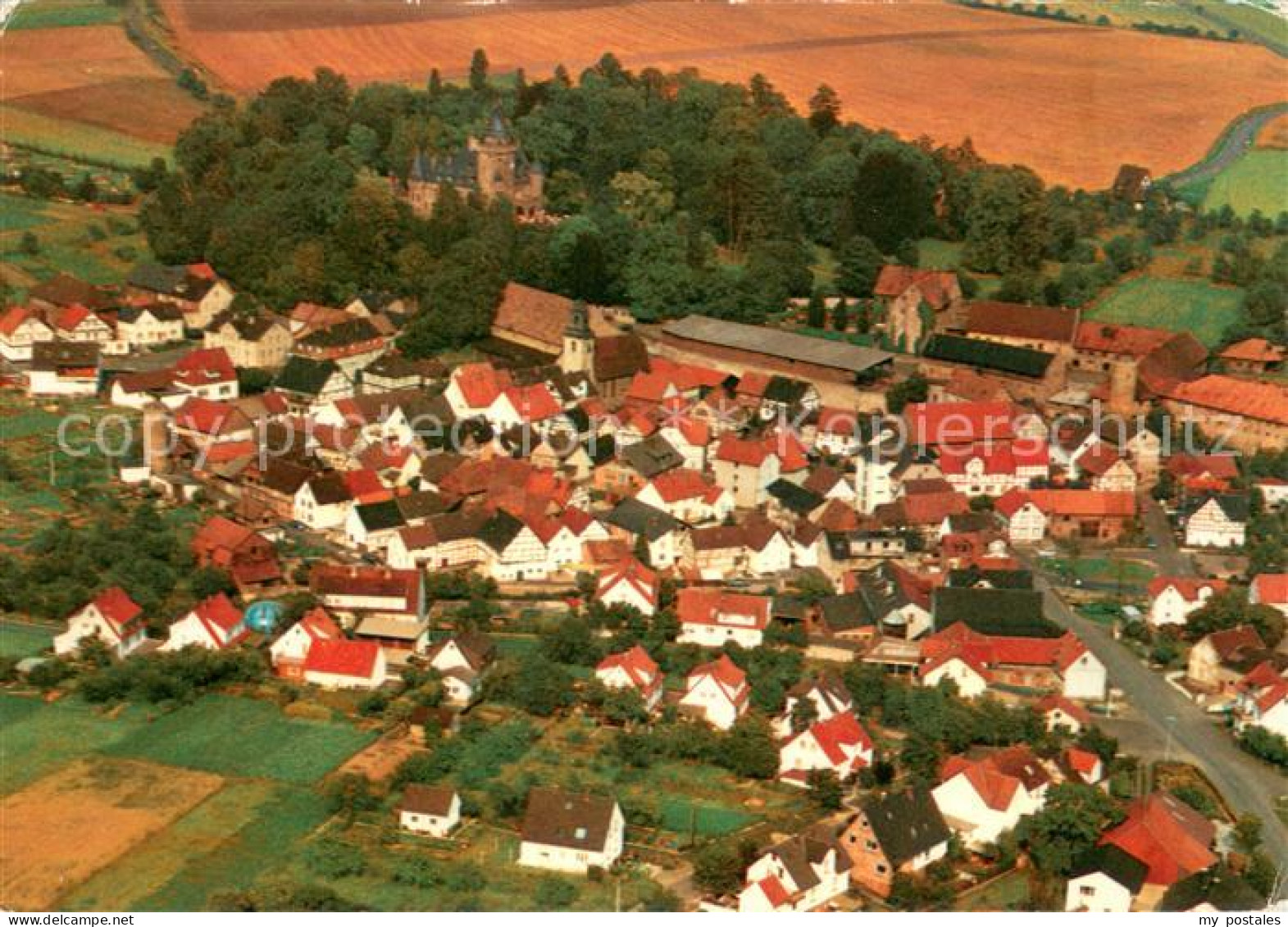 Zueschen Fritzlar Fliegeraufnahme