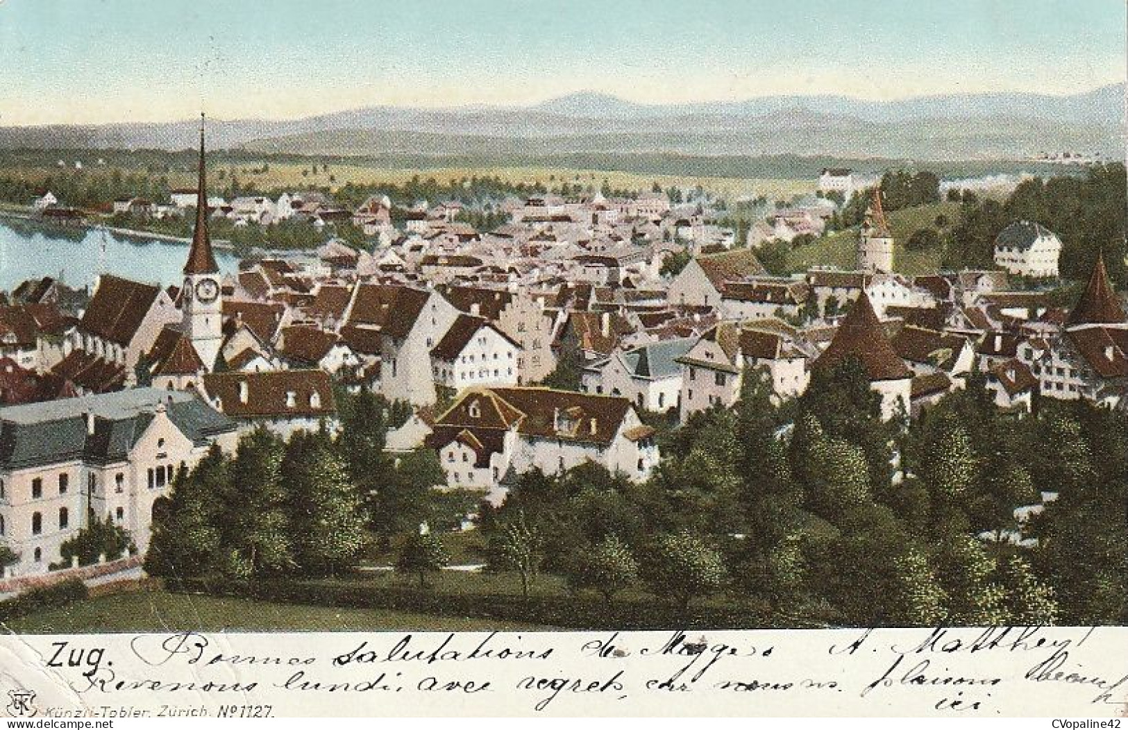ZUG (Zoug-ZG) in 1905
