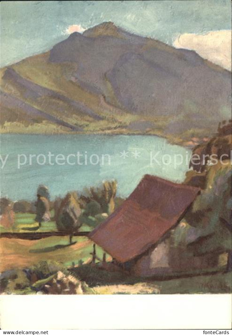 Zugersee Landschaft Gemaelde