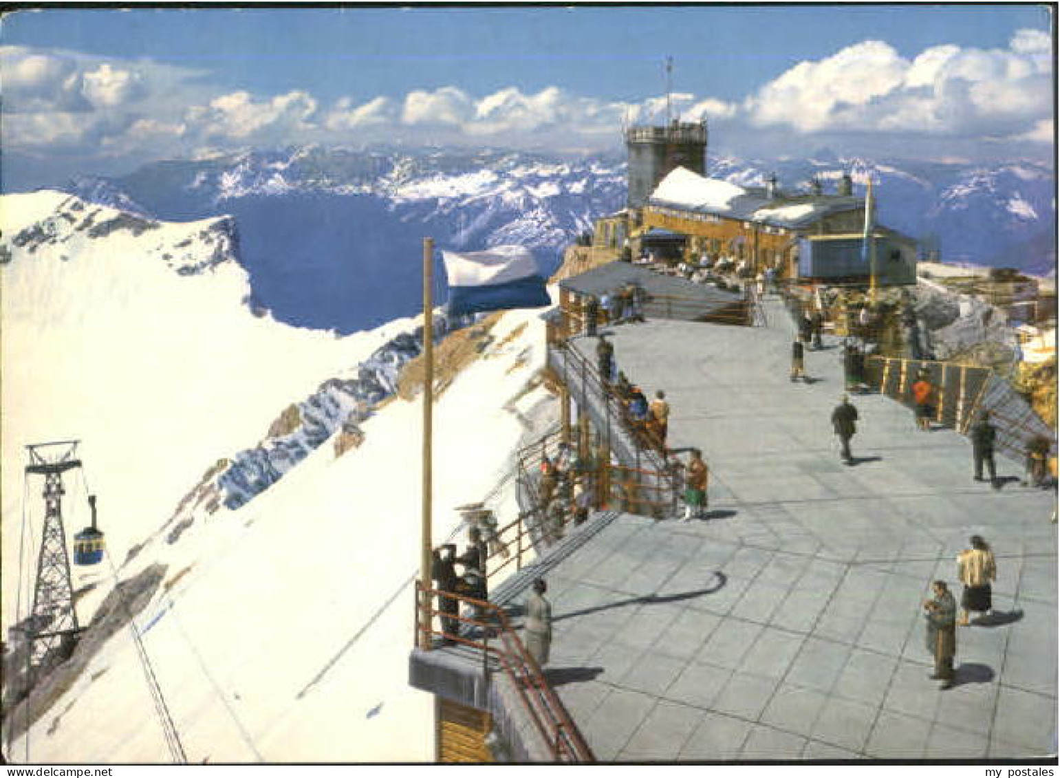 Zugspitze Muenchner Haus Zugspitze x 1964