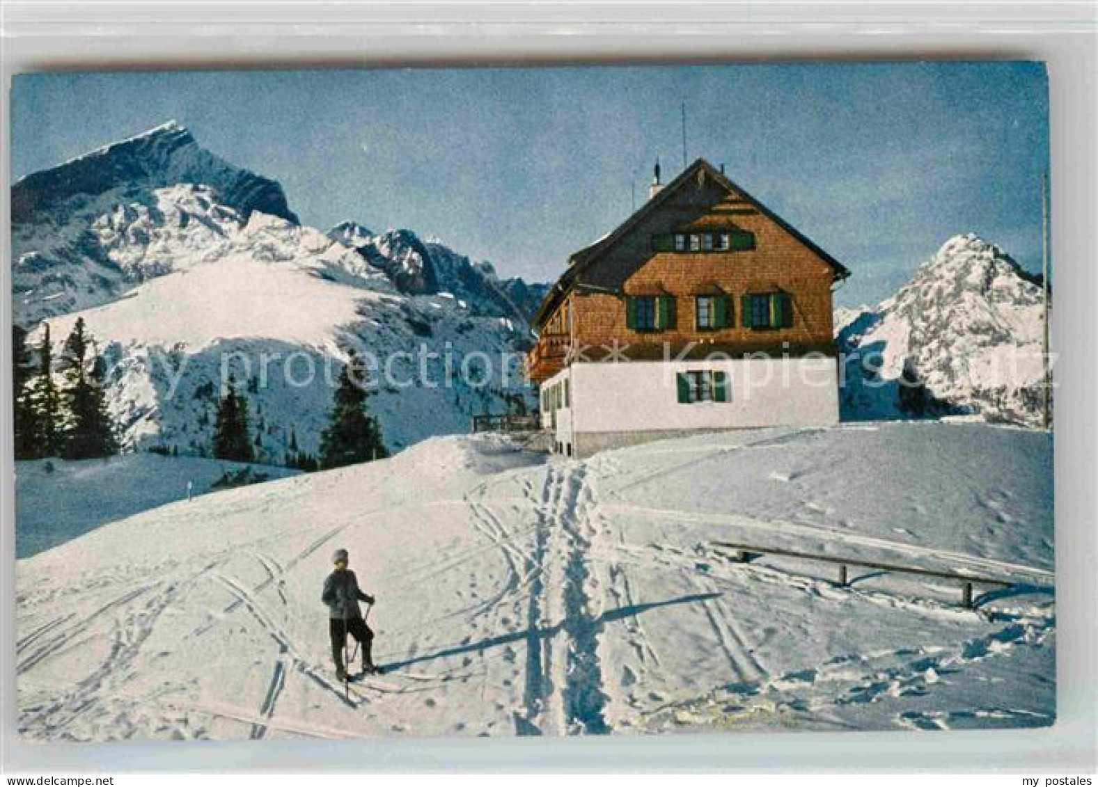 Zugspitze Skifahrer