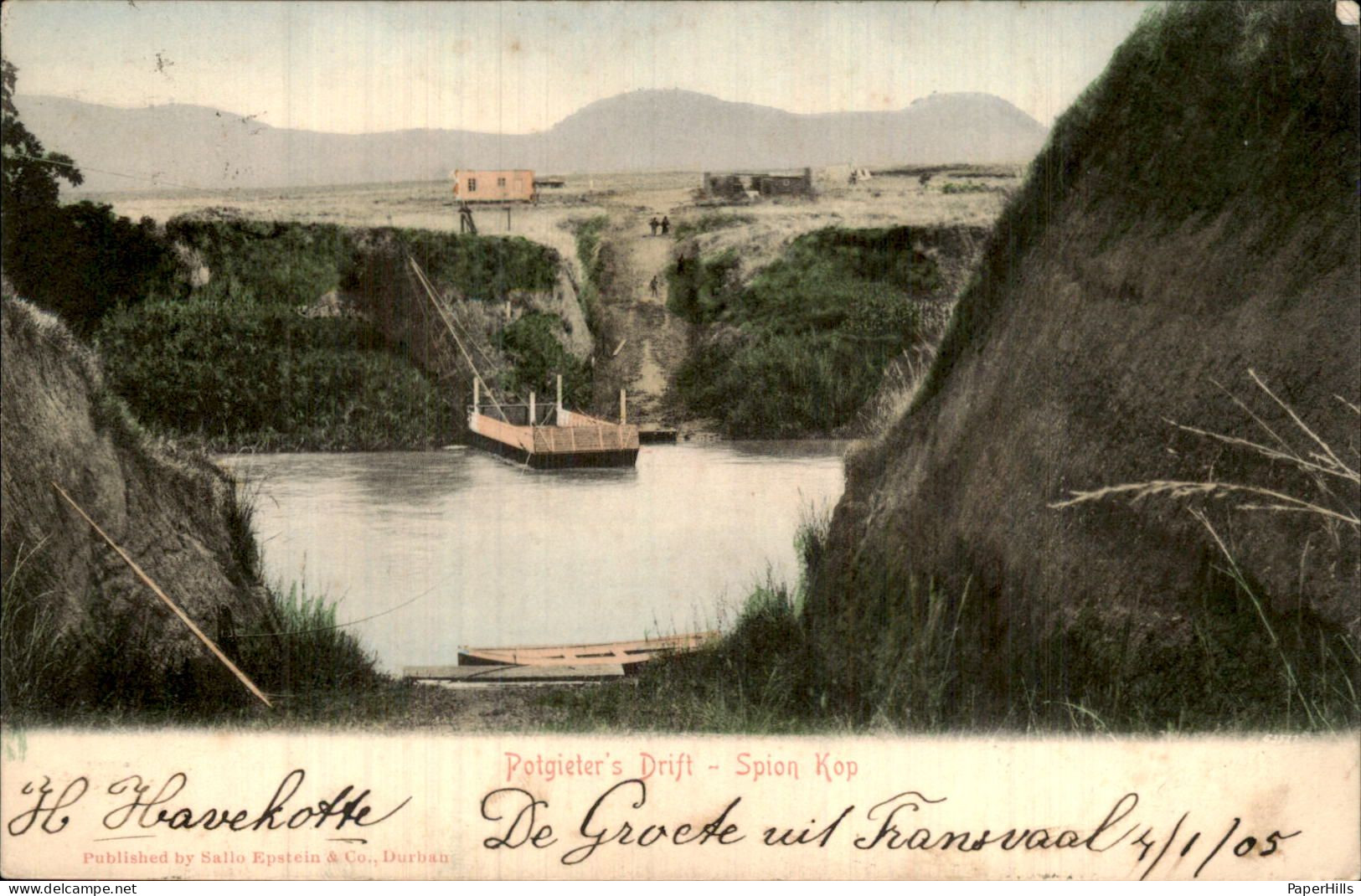 Zuid-Afrika South Africa - Potgieter's Drift - Spion Kop