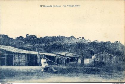 CPA Gabun, ein Akalai-Dorf