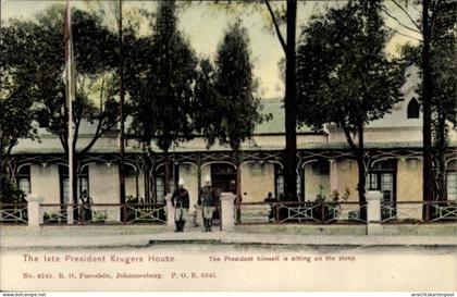 CPA Pretoria Südafrika, Residenz des verstorbenen Präsidenten Kruger