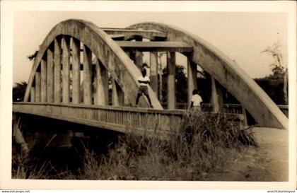 Photo Brazzaville Französisch Kongo, Brücke