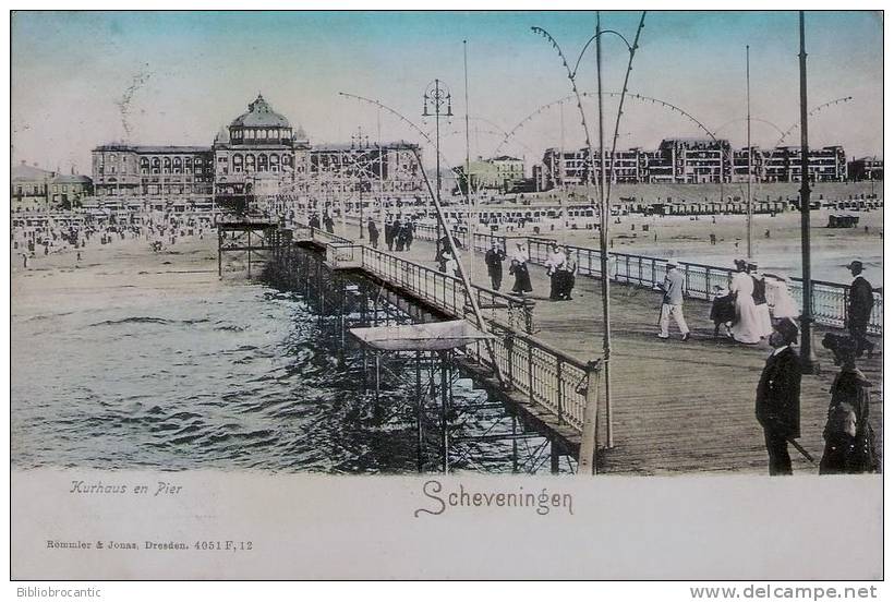 ZUID-HOLLAND - SCHEVENINGEN -  KURHAUS EN PIER