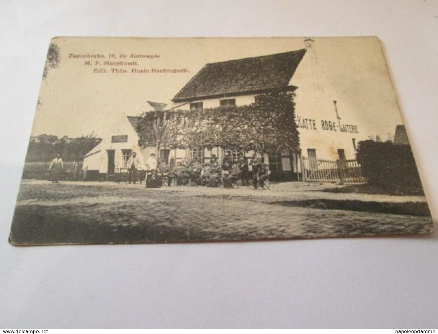 Zuienkerke, De Katteroghe, MP Maenhoudt, edit Theo Hoste Nachtegaele