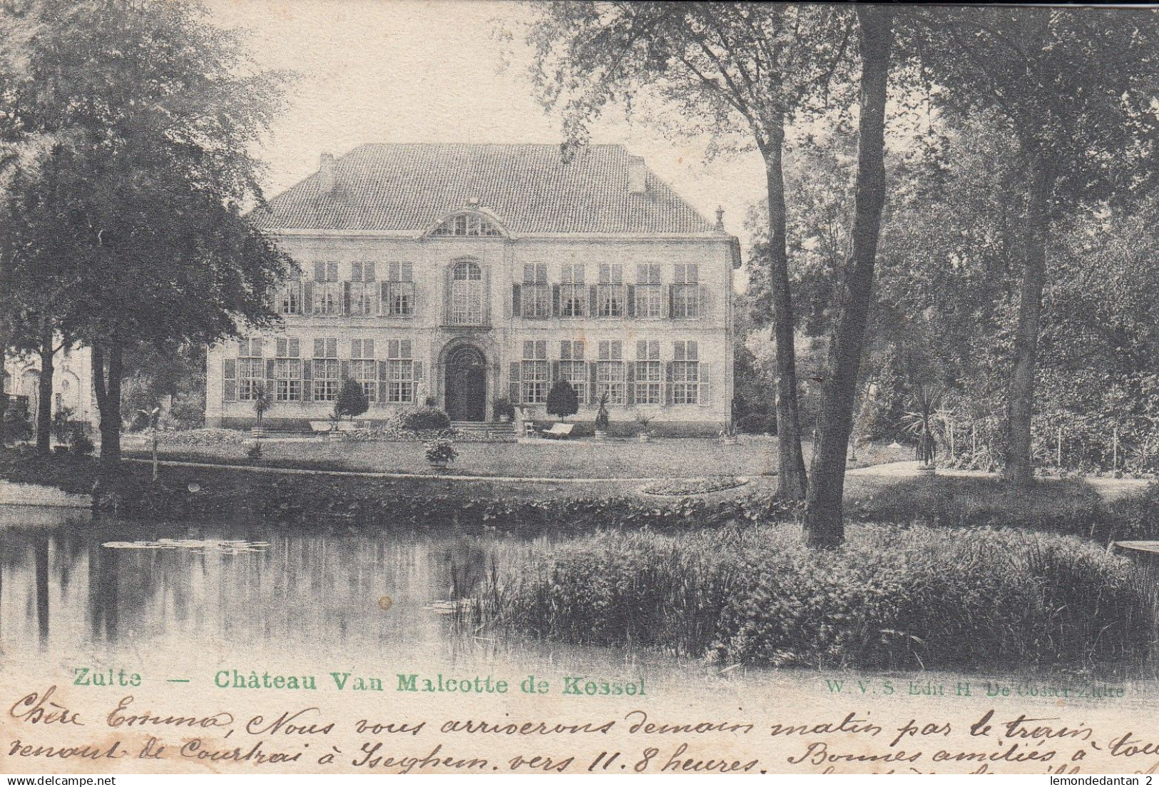 Zulte - Château Van Malcotte de Kessel