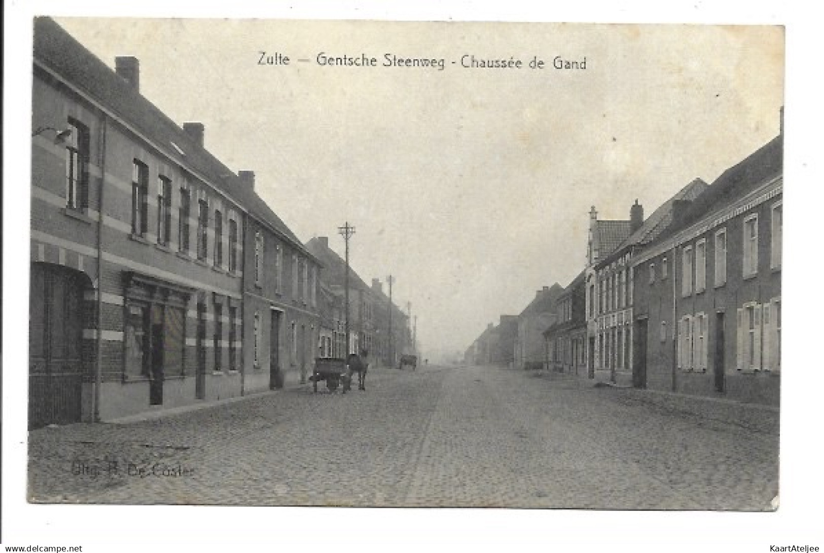 Zulte - Gentsche Steenweg.