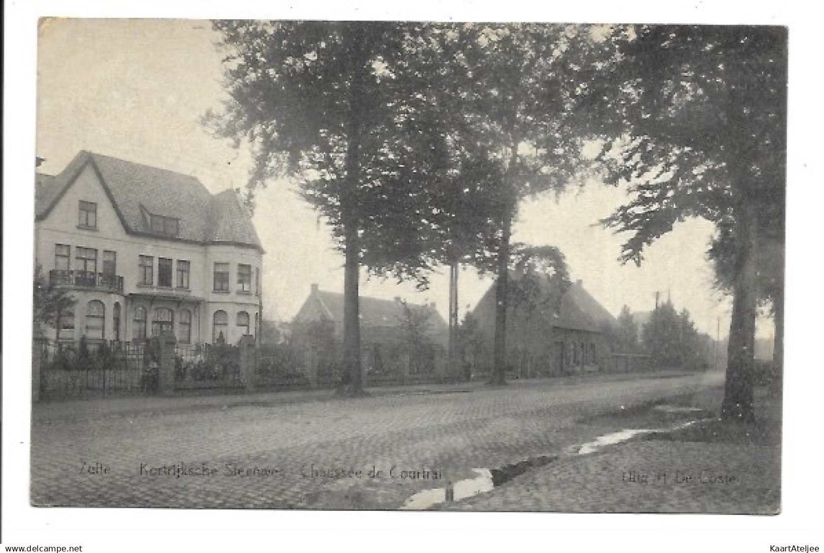 Zulte - Kortrijksche Steenweg.