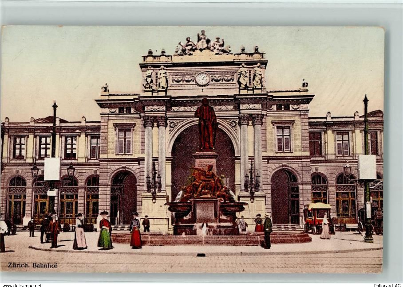 Zürich Bahnhof Oldtimer Bahnhof Schweiz - 11059753