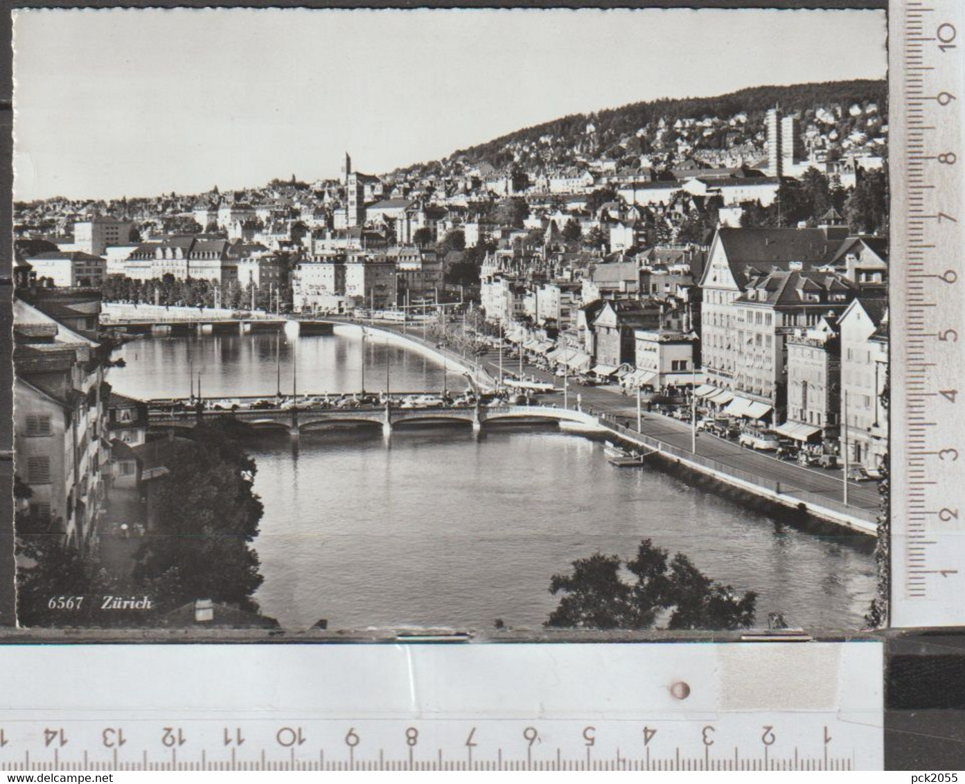 Zürich  gelaufen 1963 ( AK 2845) günstige Versandkosten