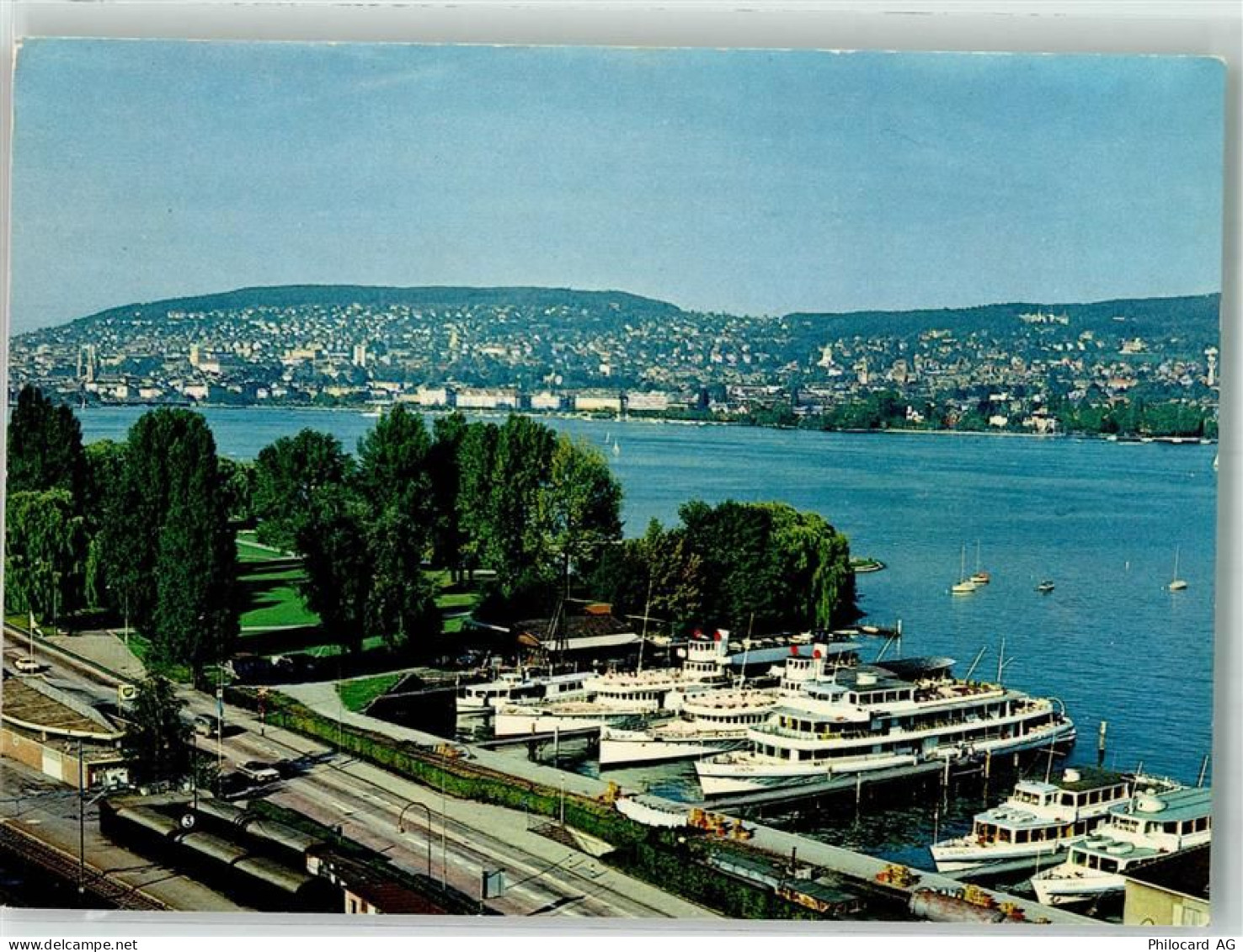 Zürich Werft Wollishofen Stadt u. Zürichberg Binnenschiff - 39895445