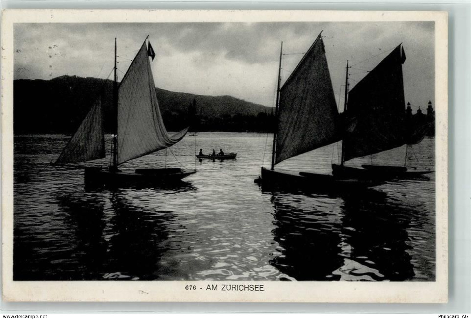 Zürichsee 1915 - Segelschiffe - 39373004
