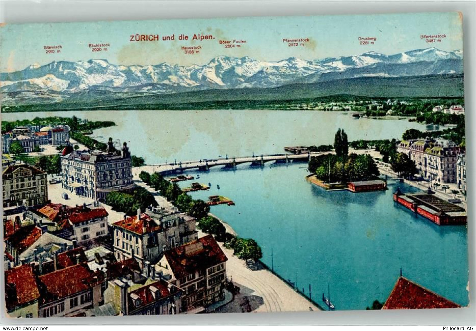 Zürichsee - Alpenkette - 39407659