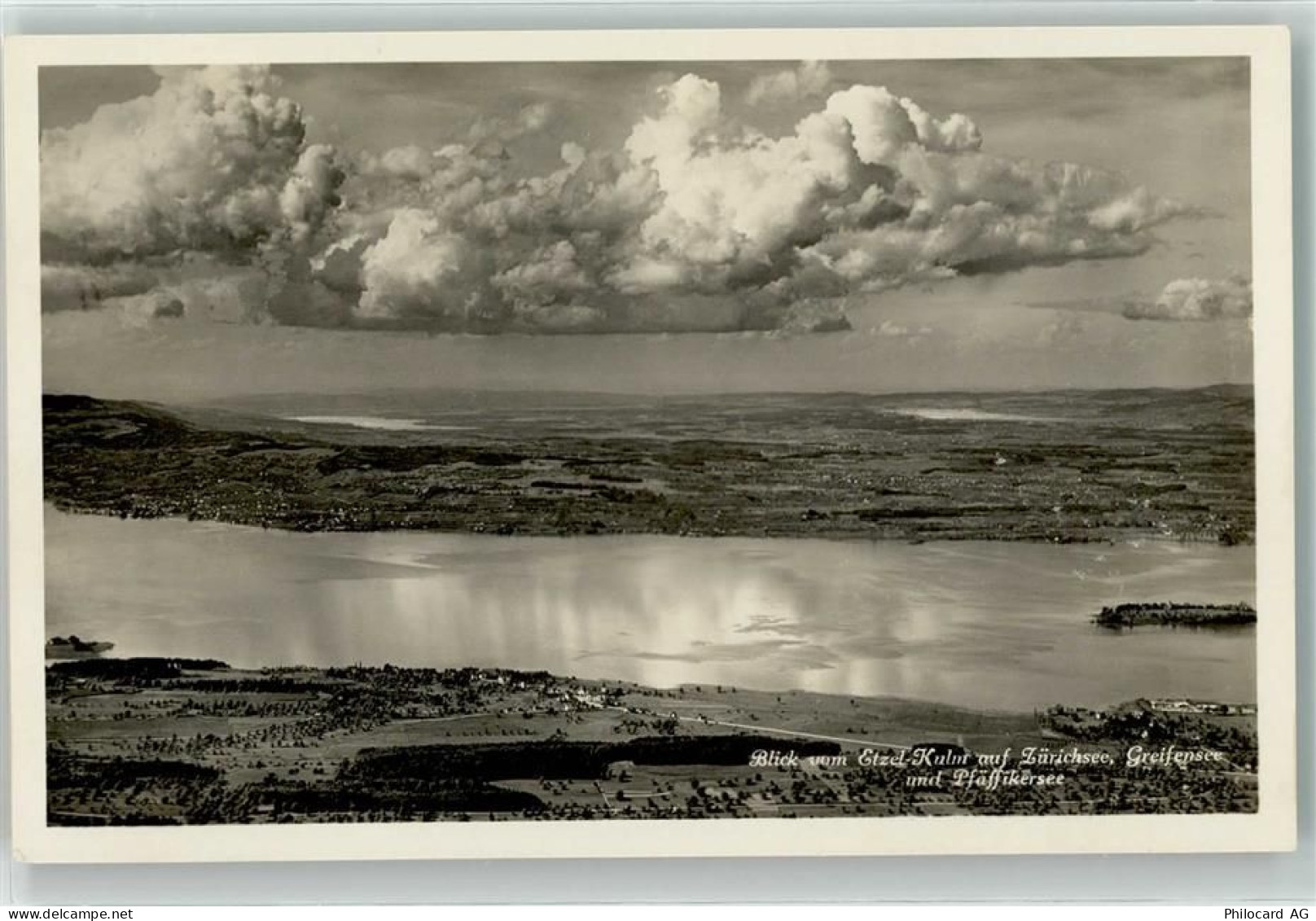 Zürichsee - Greifensee Pfäffikersee Vogelschau - 39489451