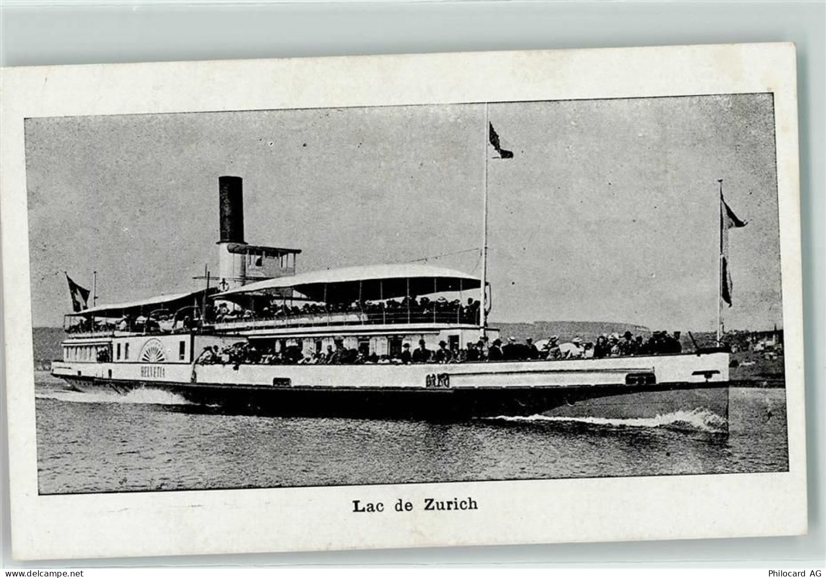 Zürichsee - Raddampfer Helvetia - 10606753