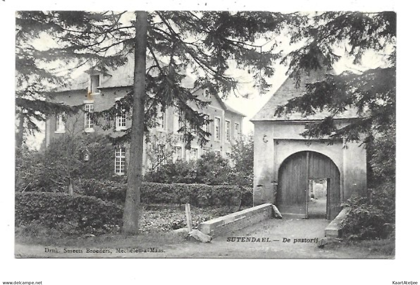 Zutendaal - De pastorij.