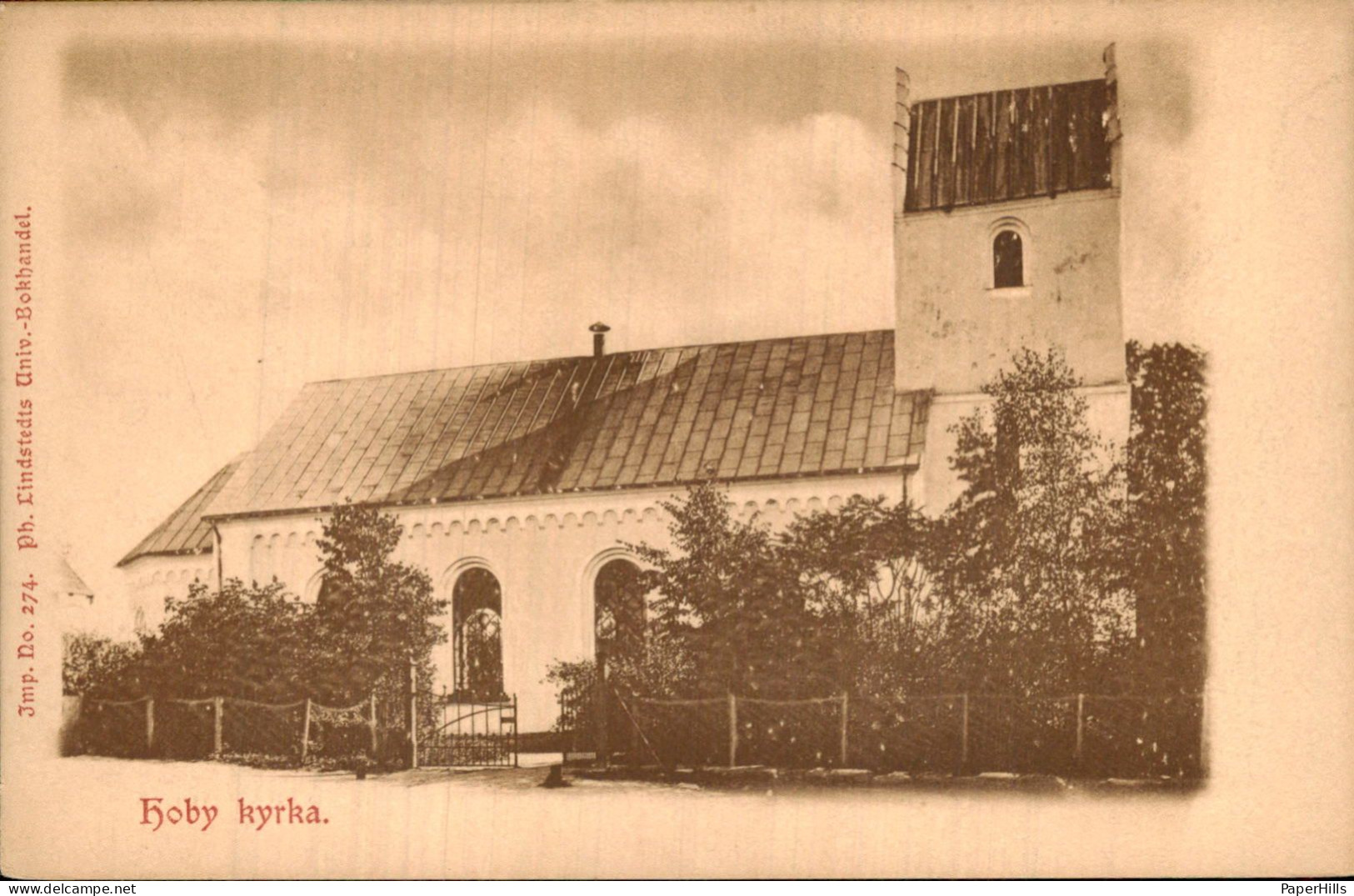Zweden Sweden - Hoby kyrka