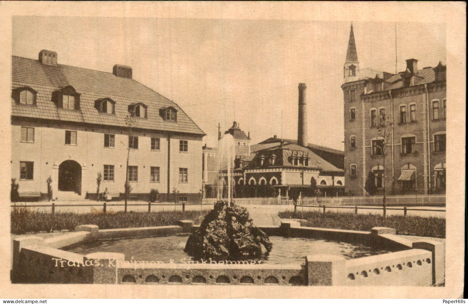 Zweden Sweden - Tranås - fontein