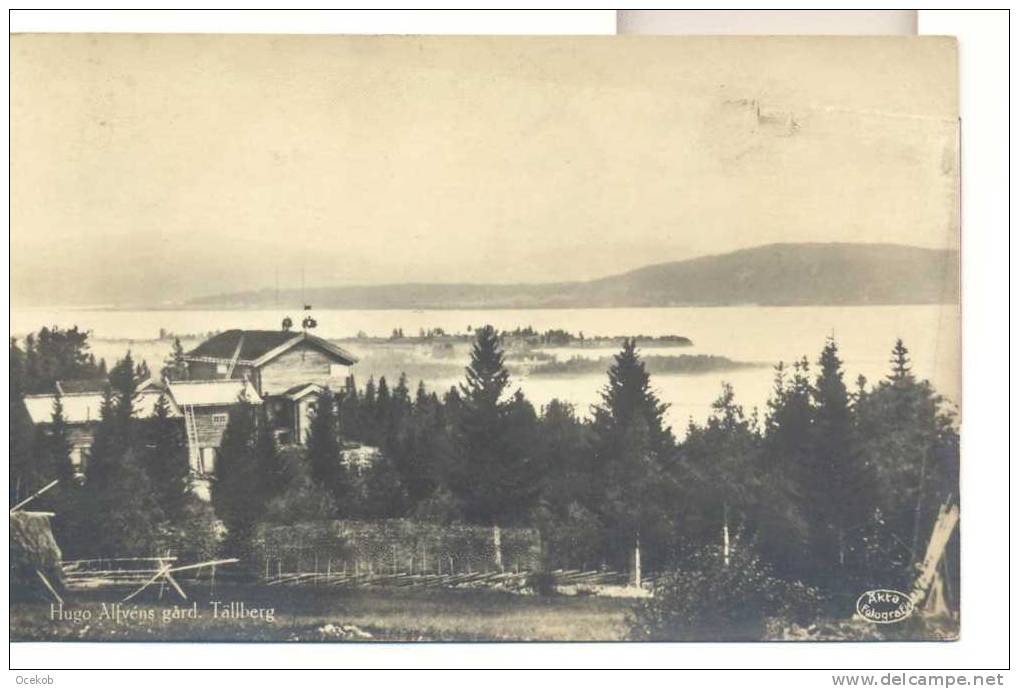 ZWEDEN  TALLBERG  Hugo Alfvens gard.
