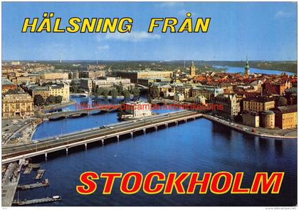 Hälsning fran - Stockholm - Sweden