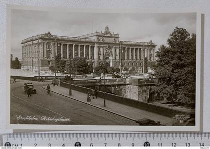 I122009 Cartolina Svezia - Stockholm - Riksdaghuset