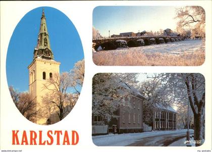 Karlstad Varmlands Lan Domkyrkan oestra bron aelvgatan