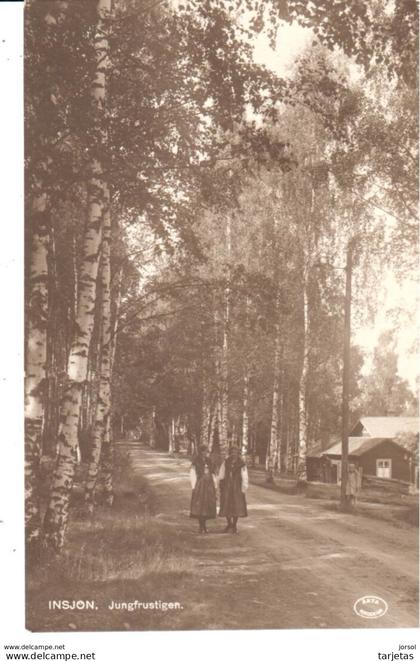 POSTAL    -INSJON  -SUECIA  -JUNGFRUSTIGEN