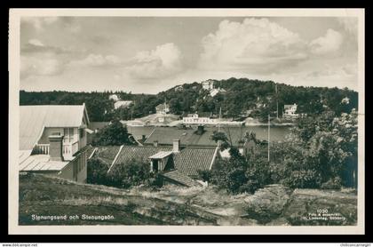 * SUEDE - ZWEDEN - SVERIGE - Stenungsund och Stenungson - Photo LINDENHAG - 1954