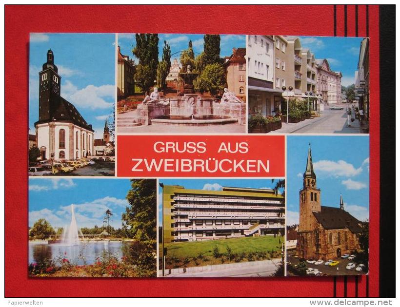 Zweibrücken - Mehrbildkarte "Gruss aus Zweibrücken"