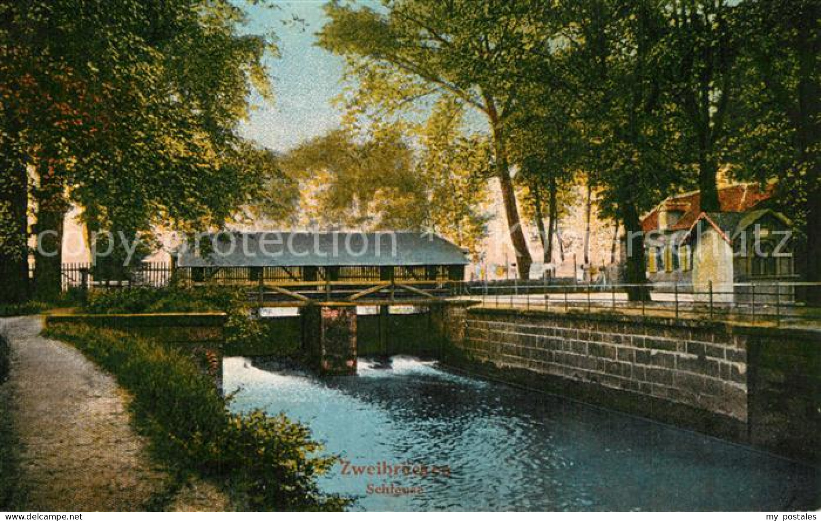 Zweibruecken Pfalz Schleuse