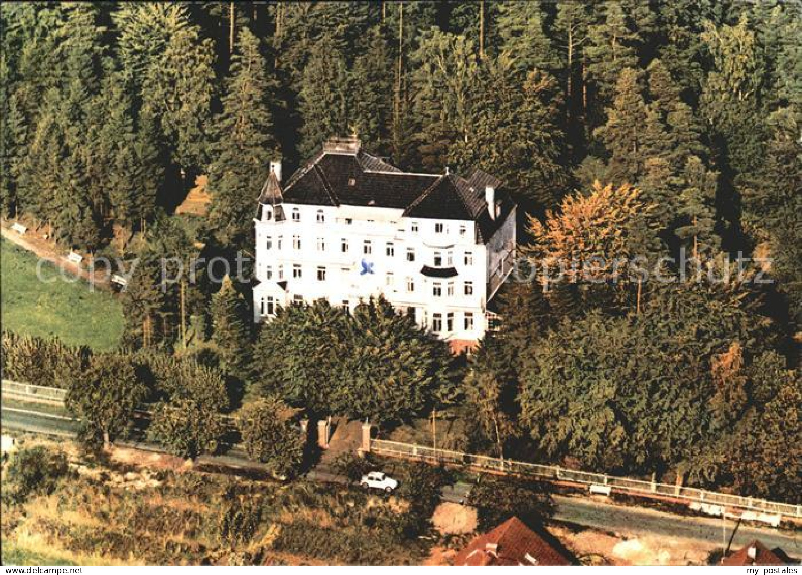 Zwesten Bad Kurheim Haus Ebersberg Fliegeraufnahme