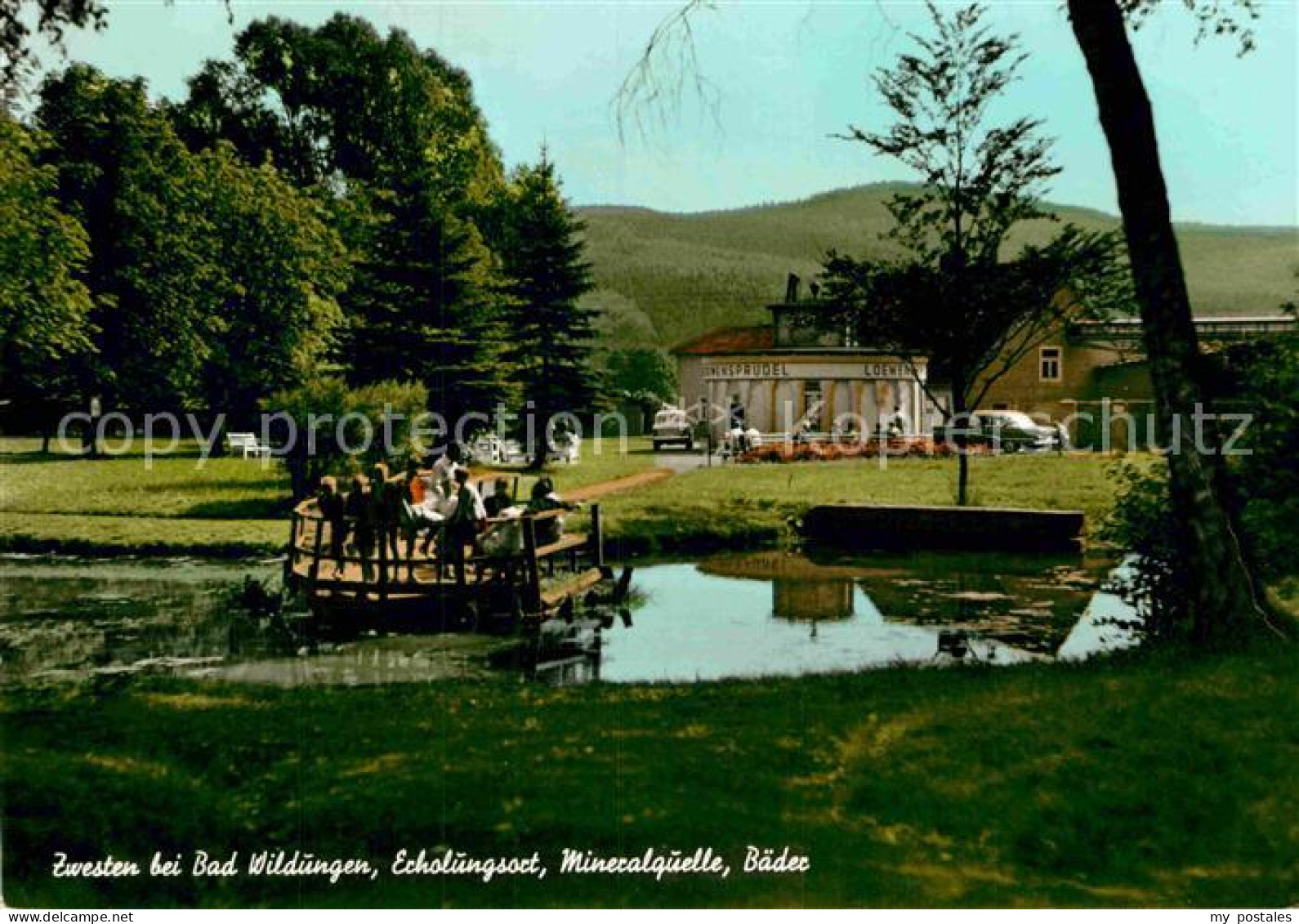 Zwesten Bad Wildungen Kurheim Mineralquelle Baeder