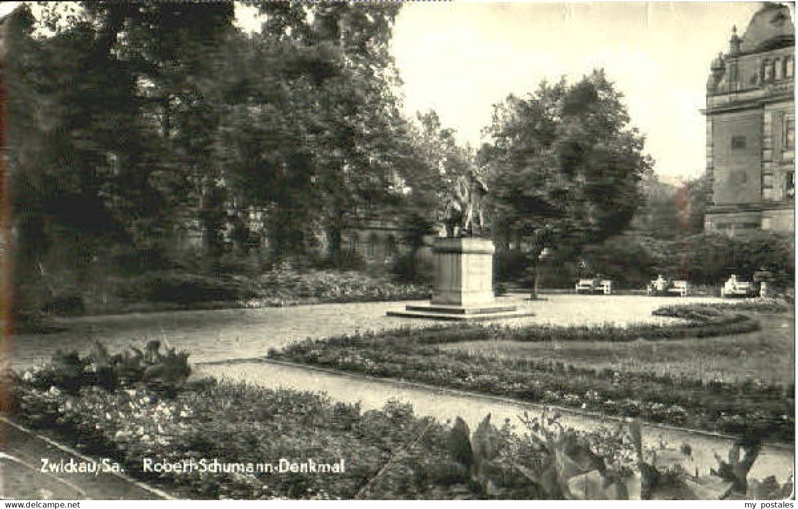 Zwickau Sachsen Zwickau Denkmal x 1956