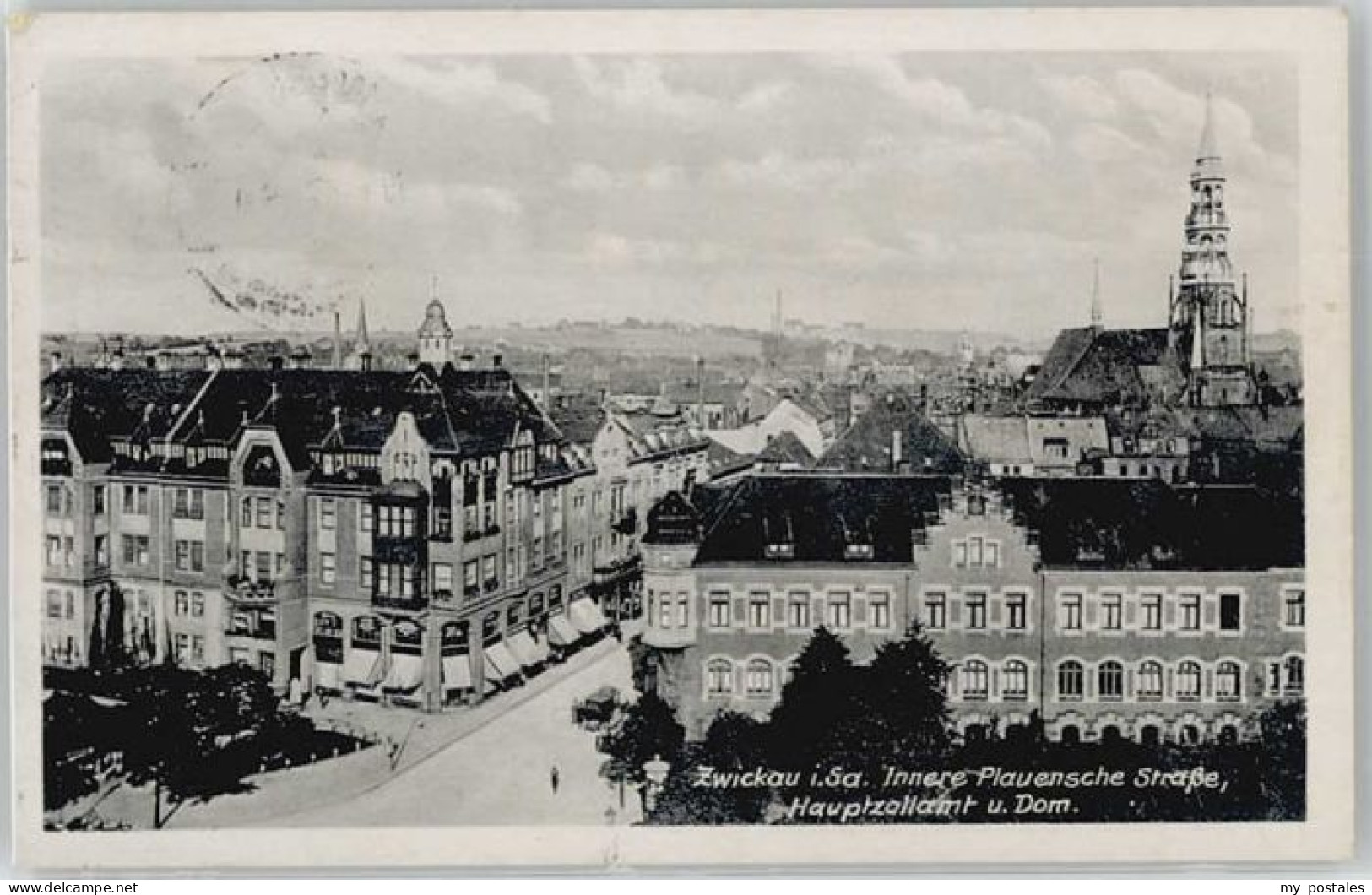 Zwickau Sachsen Zwickau Plauensche Strasse Zollamt Dom