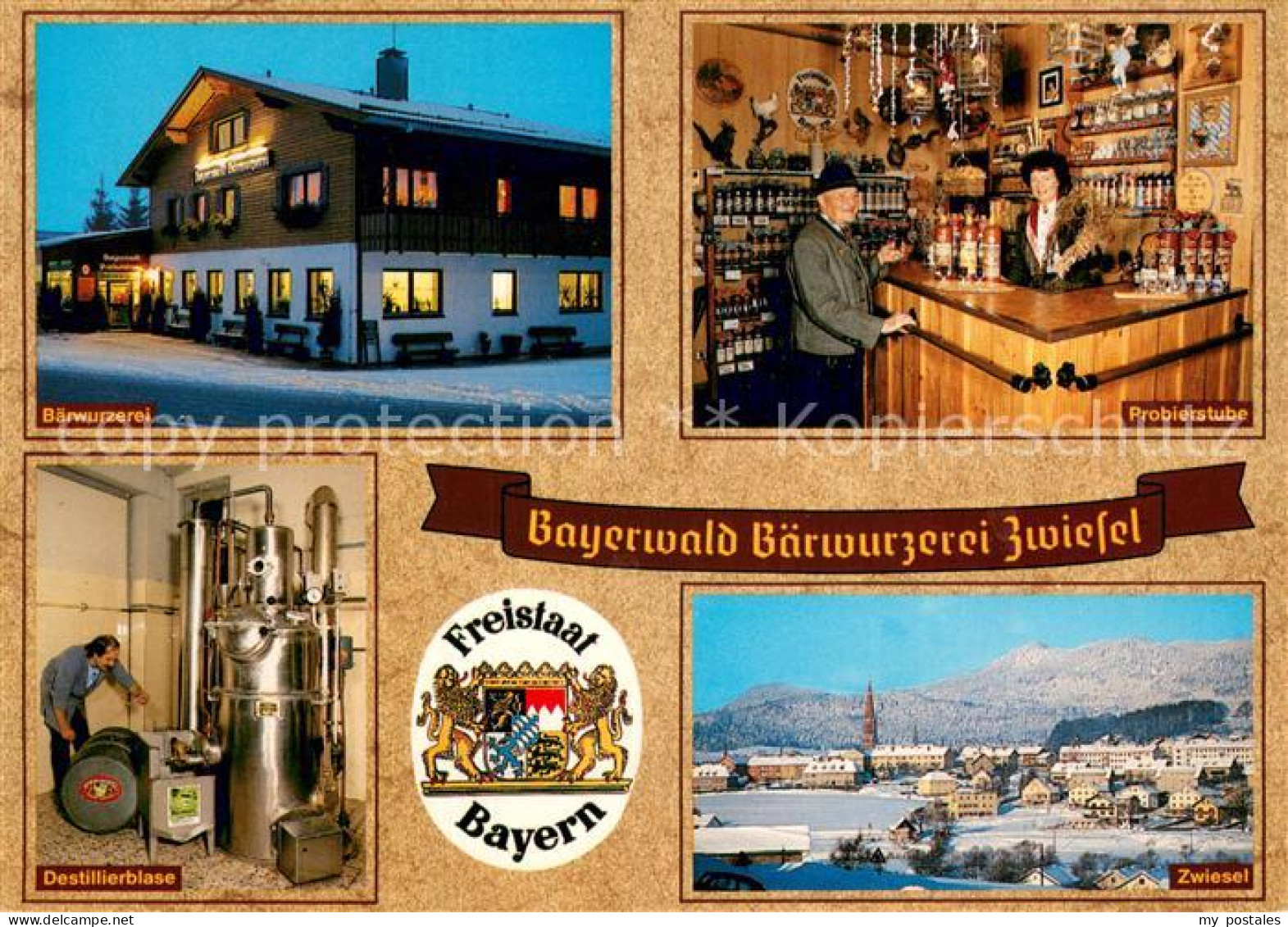 Zwiesel Niederbayern Bayerwald Baerwurzerei Zwiesel Destillierblase Probierstube