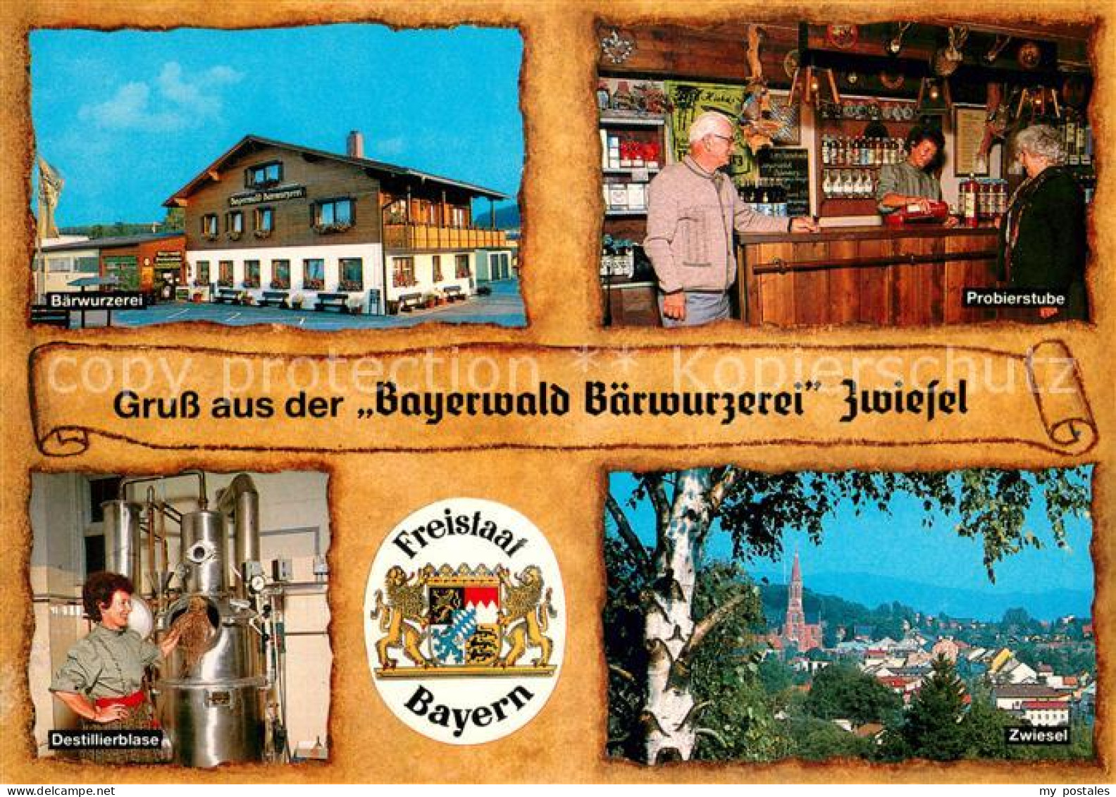 Zwiesel Niederbayern Bayerwald Baerwurzerei Zwiesel Destillierblase Probierstube