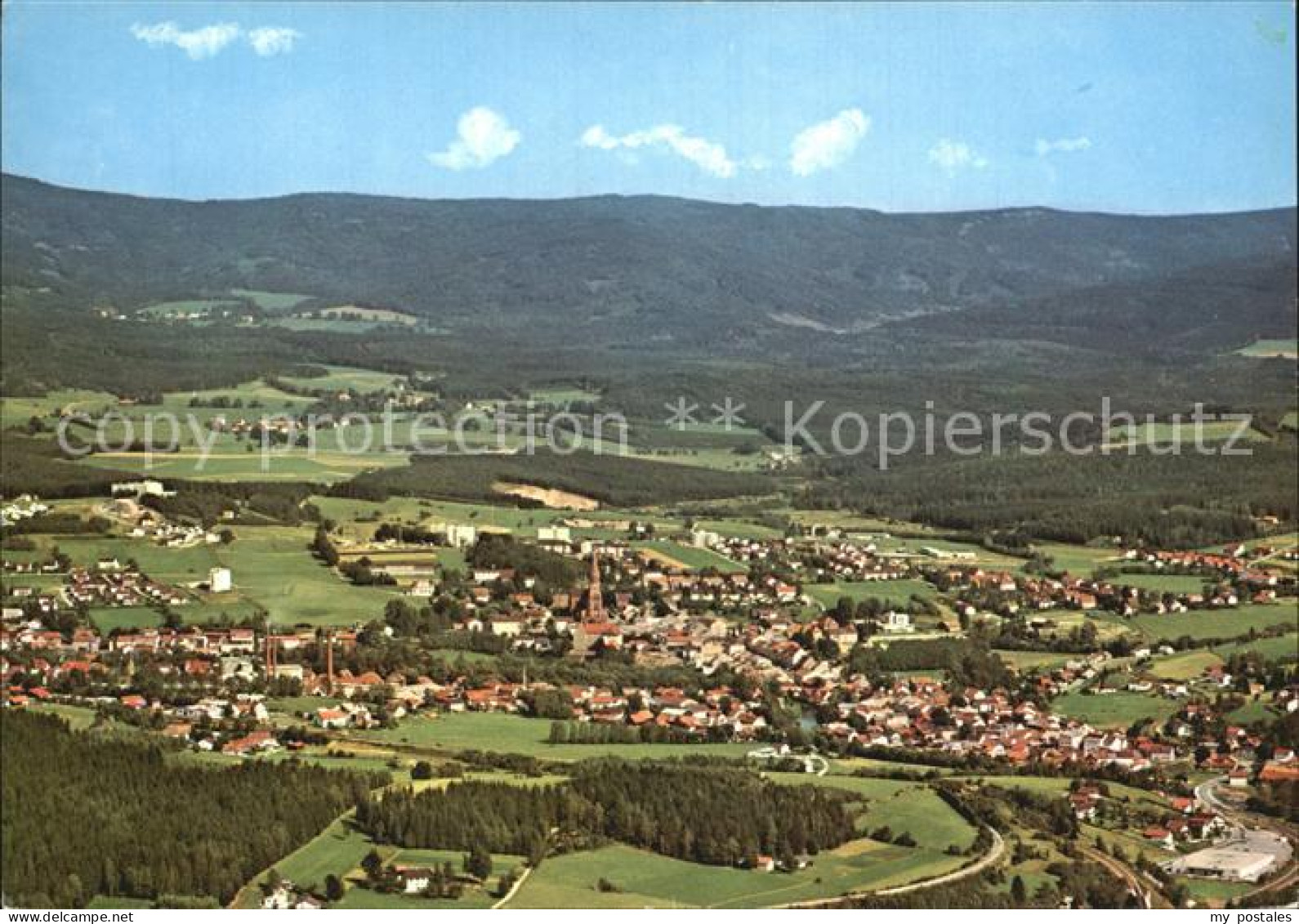 Zwiesel Niederbayern Stadtansicht